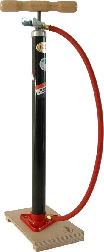 Jumbo Fietspomp - Plank en Slang - Zwart