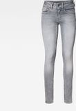 G-Star Lynn Skinny Wmn Dames Jeans W26 x L28 Katoen/Polyester/Elastaan Faded Industrial Grey