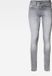G-Star Lynn Skinny Wmn Dames Jeans W26 x L28 Katoen/Polyester/Elastaan Faded Industrial Grey