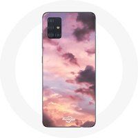 Maniacase Etui voor Samsung Galaxy A51 5G zonsondergang achtergrond