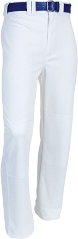 Russell Athletic Adult Boot Cut Wedstrijd Honkbalbroek - Wit - X-Large
