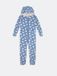 Claesen's Onesie Velours Polar Bear Blauw Maat 164