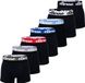 Ellesse YEMA 7 Pack Boxershorts voor Heren - Zwart/Blauw/Rood/Grijs - Maat L