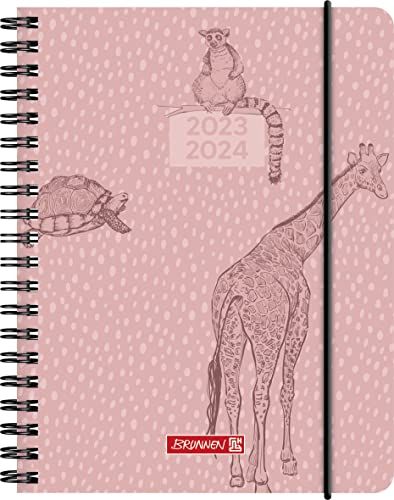 Brunnen 1071855044 Wochenkalender Schülerkalender 2023/2024 "Wild Animals" A6