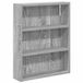 vidaXL Badkamer wandkast Grijze Sonoma 40 x 10 x 50 cm