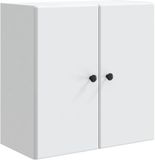 vidaXL Wandkast Wit 59 x 31 x 60 cm Bewerkt hout