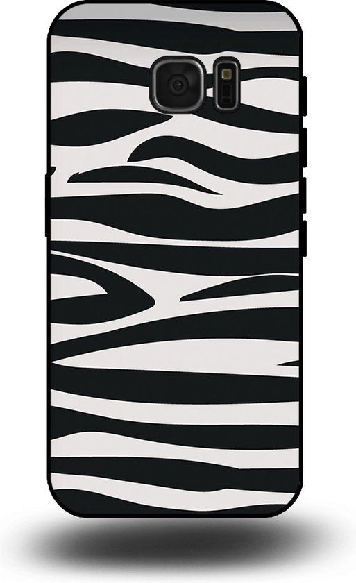 Smartphonica Telefoonhoesje OPPO A5 2020 - Zebra Print - TPU Back Cover - Zwart Wit
