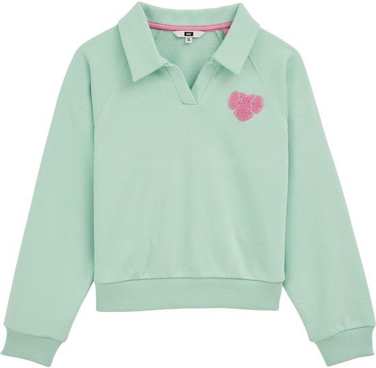 WE Fashion Meisjes sweater met patch