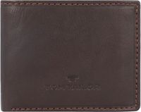 Tom Tailor Lary Portemonnee Leer 10 cm - Mannen - Horizontaal - bruin