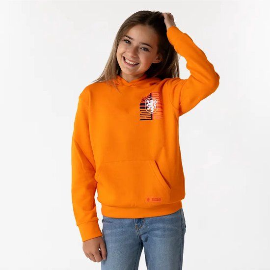KNVB Nederlands Elftal Hoodie Kinderen - Maat 116 - Oranje