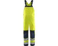 Fristads Hi Vis Amerikaanse Overall Klasse 2 1001 Th - Hi-Vis geel/marineblauw - C48