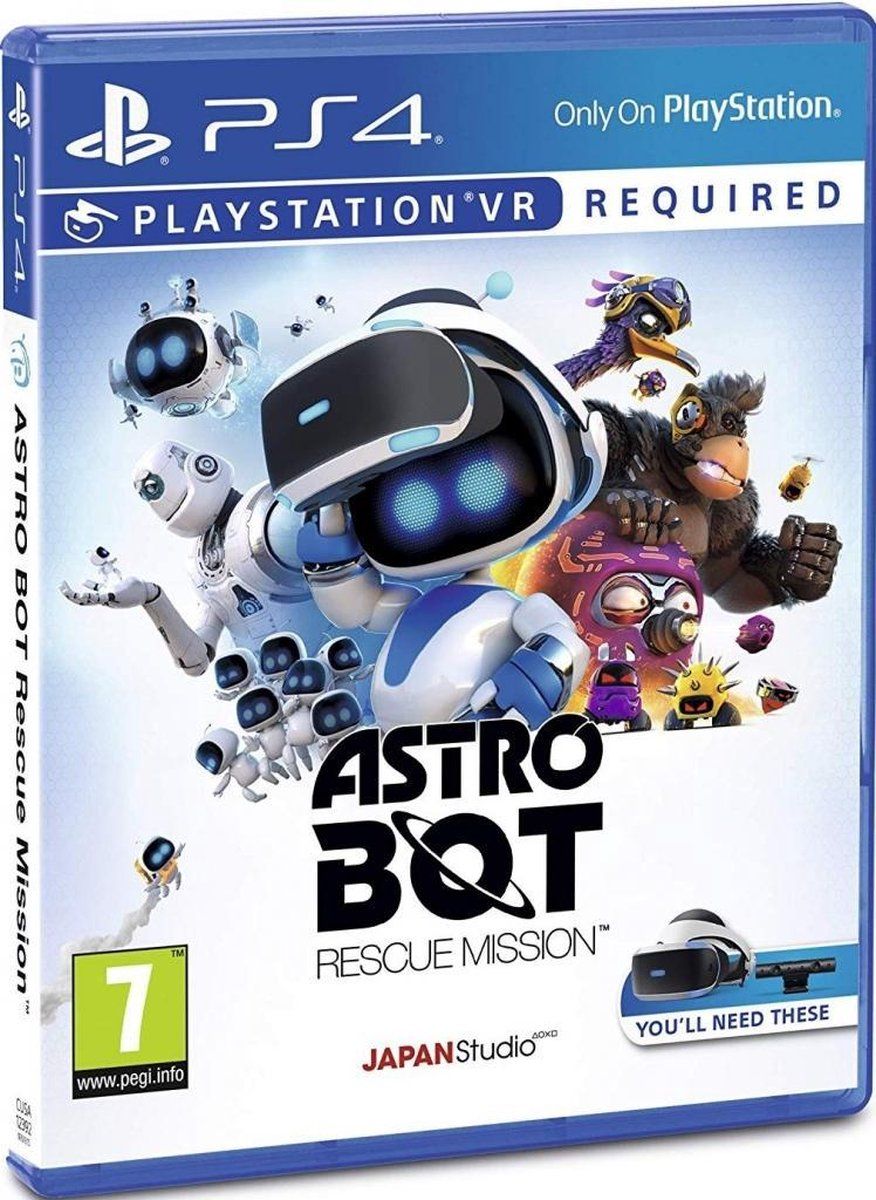 Sony Astro Bot Rescue Mission - PSVR - PS4 - Actie & Avontuur - 7+