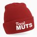 Bellatio Decorations Apres ski muts voor volwassene - feest muts - rood - foute wintersport beanie