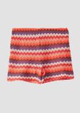 s.Oliver Leggings Kinderen Meisjes Maat 116 Polyester Elastaan Gestreept Sinaasappel