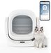 Kein Marken-/Fanartikel Intelligente kattenbak, 68 liter, bediening via app, 8 liter afvalbak, geurbox, infrarood veiligheidssensor, geschikt voor 1-2 katten, zelfreinigend.