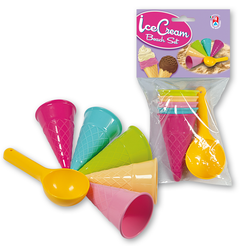 Zandbakspeelgoedset - multi - kunststof - 3-4 jaar - 5 stuks