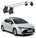 Menabo Toyota Dakdragers voor Toyota Corolla SD E210, modeljaren 2019-2026, kleur grijs