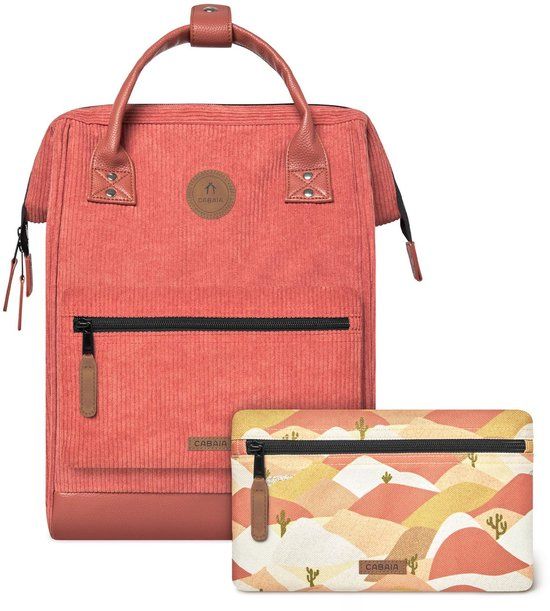 Cabaïa CABAIA Adventurer Recycled Velvet Backpack 18L Newcastle lichtrood