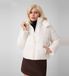 Guess Veste courte matelassée Daisy avec logo blanc