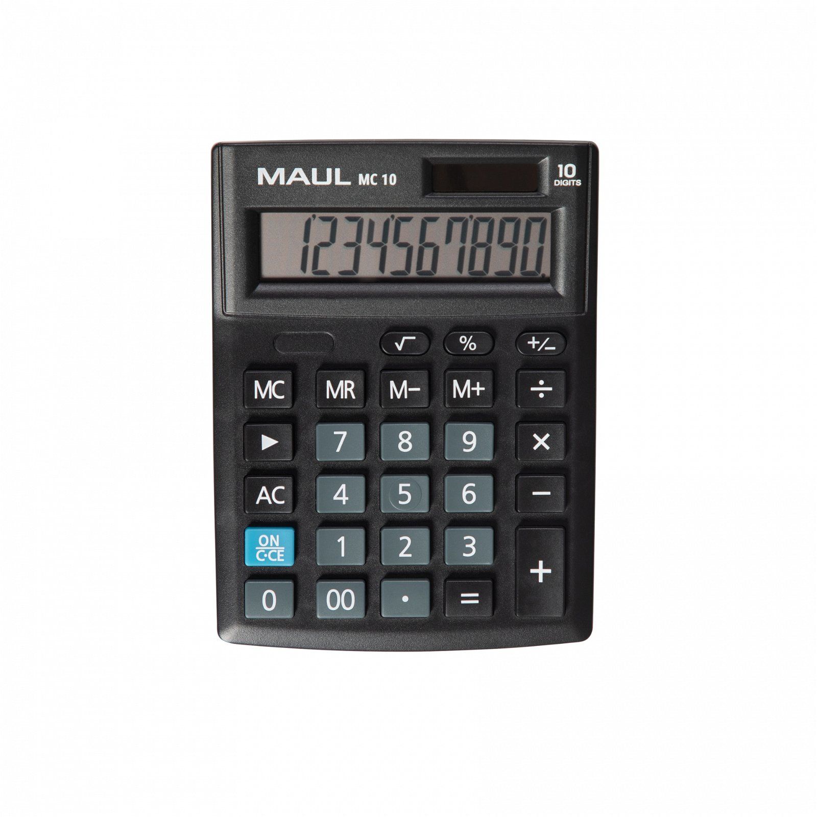 MAUL MC 10 Pocket Calculator - Black