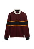 Superdry Vintage Athletic Stripe Rugby Top Heren Tops