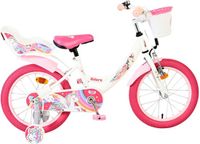 Volare Unicorn Kinderfiets - Meisjes - 16 inch - Wit