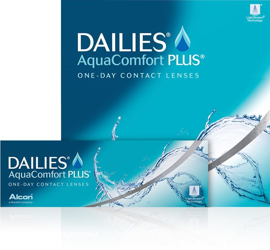 DAILIES AquaComfort Plus -3.75 - 90 Pack - Daily Contact Lenses