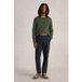 White Stuff Diamond Crew Neck Dark Green Taille: XXL