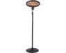 Perel Staande Terrasverwarmer - 2000W - Zwart