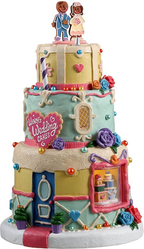 Lemax - 'Wendy's Wedding Cakes' - Verlicht gebouw