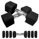 10 kg Set haltères réglables pour entraînement à domicile