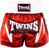 Twins Special Muay Thai & Kickboks Shorts TTBL Rusty Red – Rood/Wit - M