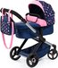Bayer Design Combi Poppenwagen Xeo - Blauw/Roze