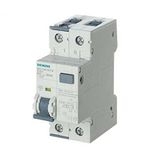 Siemens Combinatie-differentiaal 1-polig + neutraal 40a 30ma/6000
