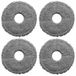 AreoSe Dweilpads voor Dreame L10S Ultra L10 L20 X20 X40 X50 Xiaomi S10+ X10+ - 4 stuks