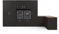 Wasophoogte® Wasmachine Kast Nairobi - Zwart