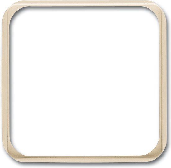 Busch-Jaeger Busch-duro 2000 SI overgangsafdekplaat met 55mm gat, crèmewit