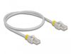DeLOCK 80117 netwerkkabel Grijs 0,5 m Cat6a S/FTP