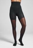 Calvin Klein High Waist Vormgevende Dames Panty - 40 Denier - Zwart - Maat XL