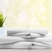 Burrito Blanco G12 Hoeslaken, 100% katoen, ademend, breedte 105 cm, eenpersoonsbed, wit