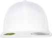 Flexfit - Organic Cotton Snapback white one size Snapback Pet - Wit