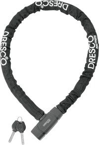 Dresco - Kabelslot - 100cm - Zwart