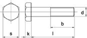 Kobout Bout Din931 8.8 M14X140Mm Elvz zonder Moer - 25 stuks