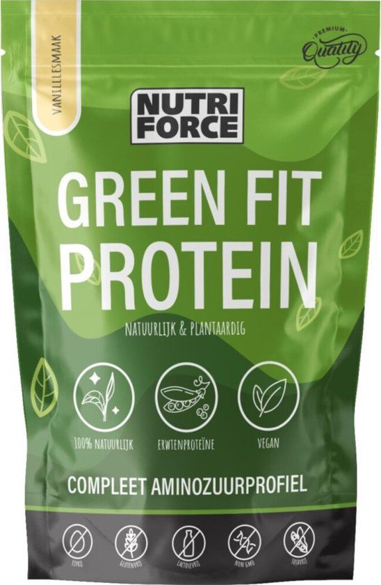 Nutriforce Green Fit Proteïne Vanille 700 gr