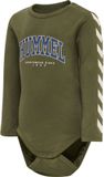 hummel Hmlfast Flipper Body L/S Lange mouw Katoen Unisex Kinderen Maat 68 Kalamata