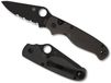 Spyderco ButtonUp fibre de carbone lame noire SE