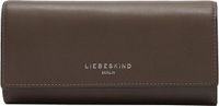 LIEBESKIND BERLIN Portemonnee Lora Calf Optic Valentina Purse Light Truffel Donkerbruin