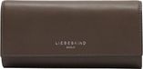 LIEBESKIND BERLIN Portemonnee Lora Calf Optic Valentina Purse Light Truffel Donkerbruin