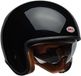 Bell Tx 501 Zwart Open Face Helm Maat 2XL