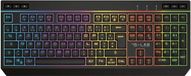 THE G-LAB KEYZ TUNGSTEN EX Clavier de jeu, sans fil (2,4 GHz), 32 macros, éclairage multicolore, design compact